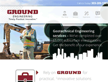 Tablet Screenshot of groundeng.com